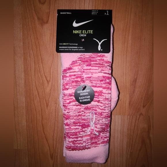 Nike Other - Nike Elite Crew Kay Yow Basketball Socks Size Medium